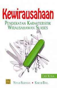 Kewirausahaan: Pendekatan karakteristik wirausahawan sukses