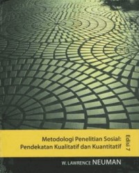 Metodologi Penelitian Sosial : Pendekatan Kualitatif dan Kuantitatif