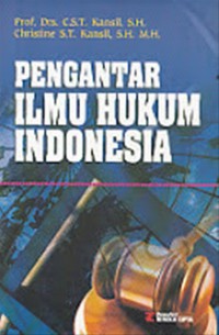 Pengantar Ilmu Hukum Indonesia