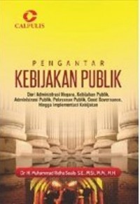 Pengantar Kebijakan Publik