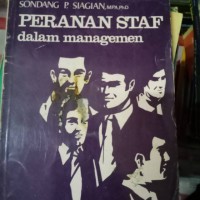 Peranan Staf dalam Manajemen