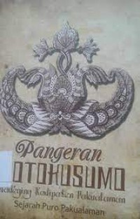 Pangeran Notokusumo: Hadeging Kadipaten Pakualaman : Sejarah Puro Pakualaman