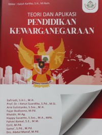 Teori dan Aplikasi Pendidikan Kewarganegaraan